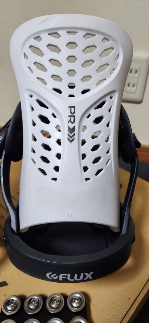 フラックスPR ビンディング Lサイズ ブラック/ホワイト