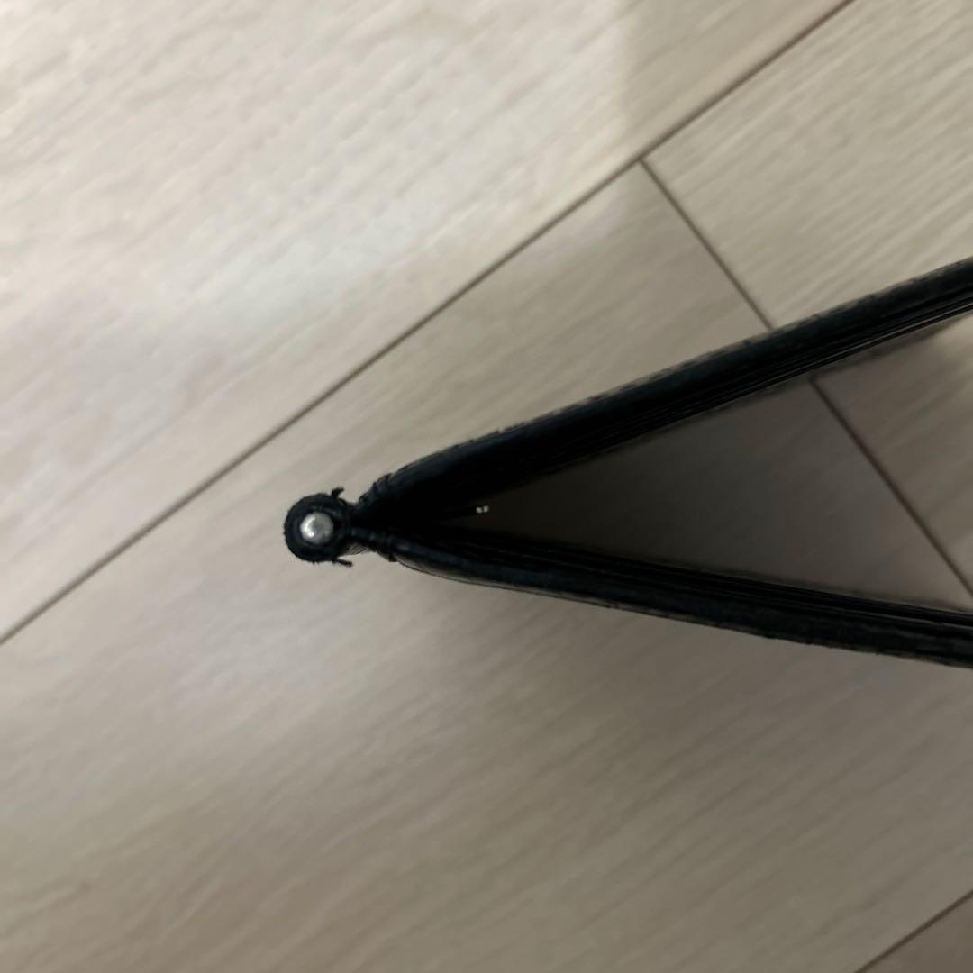 クロコダイルレザー マネークリップ