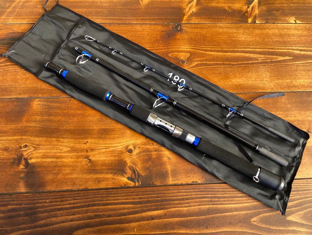 ジギングロッド　大物対応　3ピースパックロッド　スロージギング　スピニング