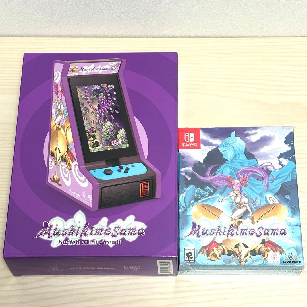 虫姫さま 北米版コレクターズエディション＆アーケード筐体ミニレプリカ