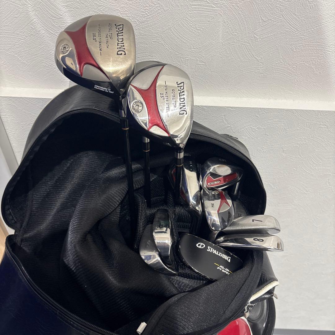 最終値下げ 【美品】スポルディング　メンズゴルフクラブセット　　フルセット