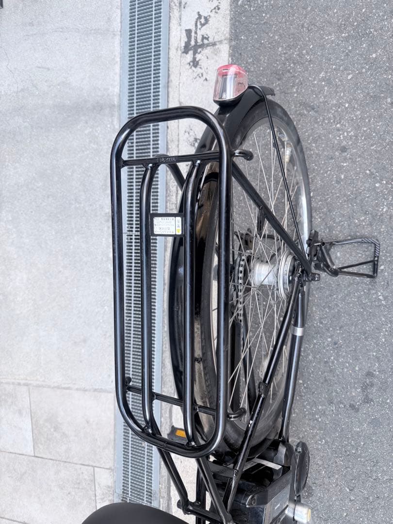 大阪府　ブリヂストン　電動アシスト自転車 ブラック 26インチ