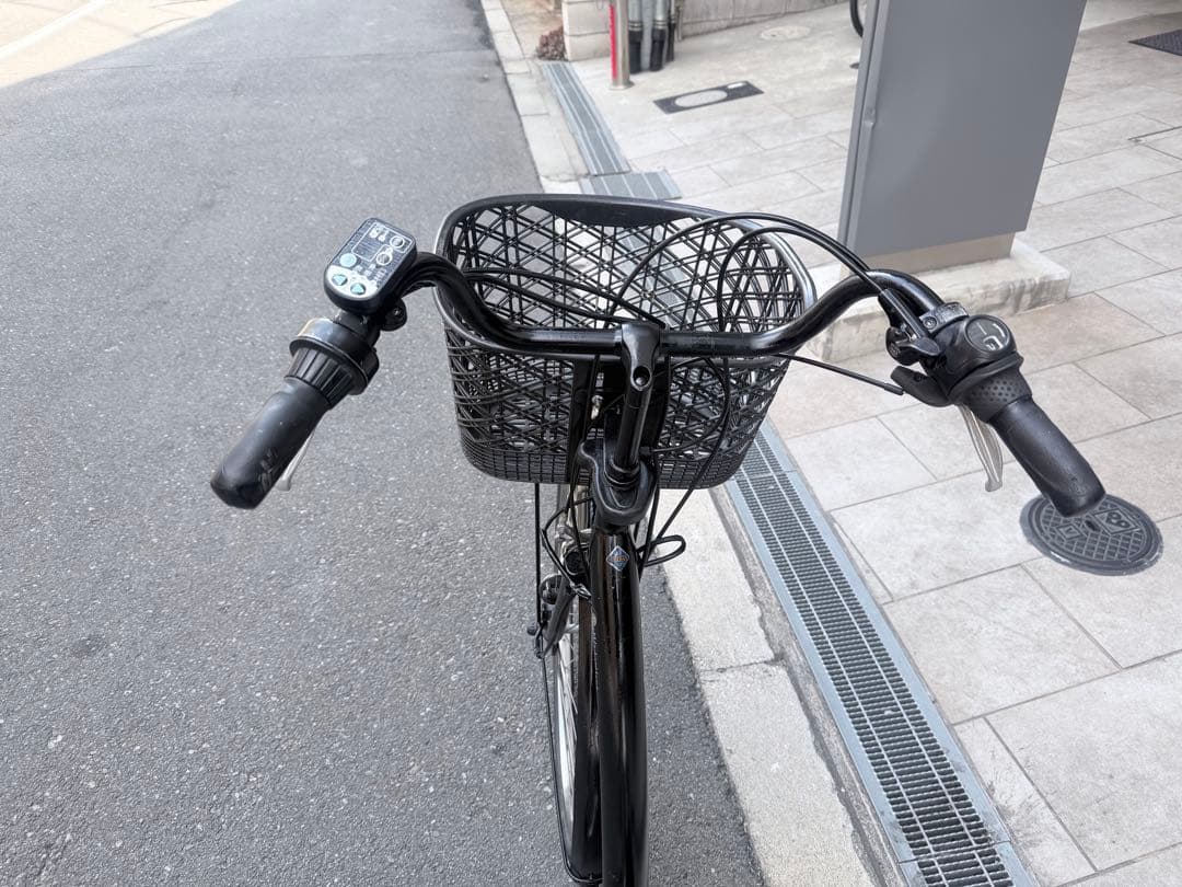 大阪府　ブリヂストン　電動アシスト自転車 ブラック 26インチ
