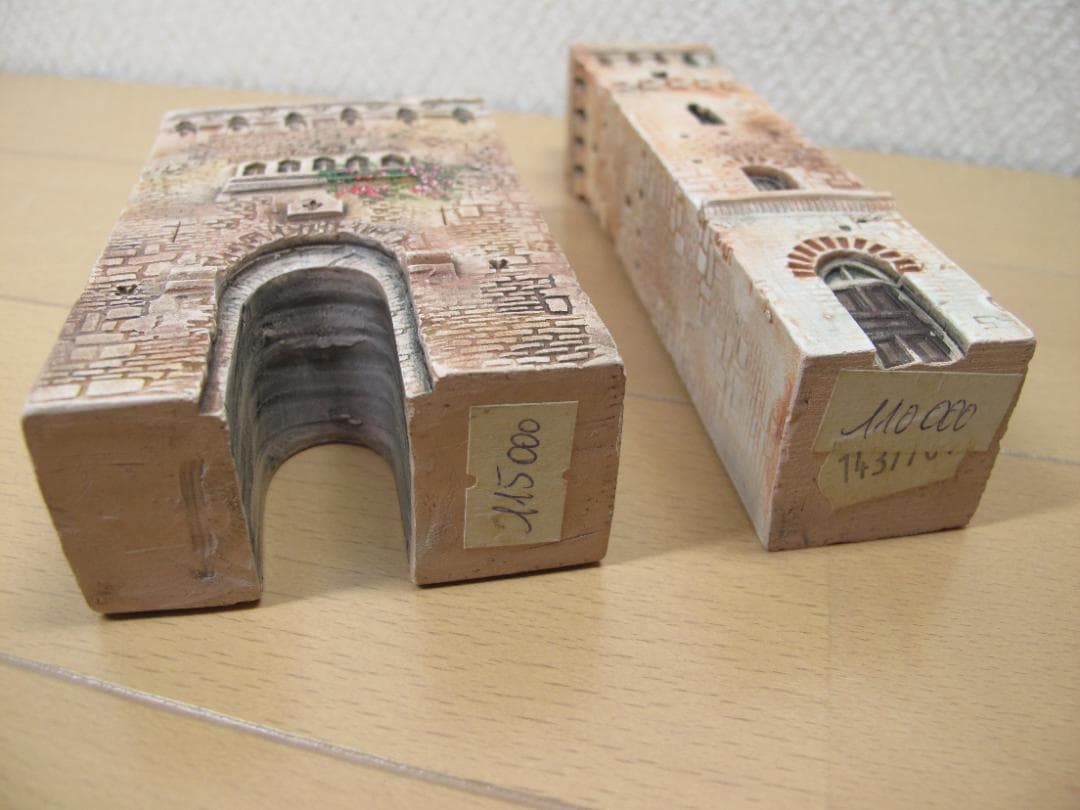 ゴーハウス ミニチュア ２点 GAULT HOUSE フランス製