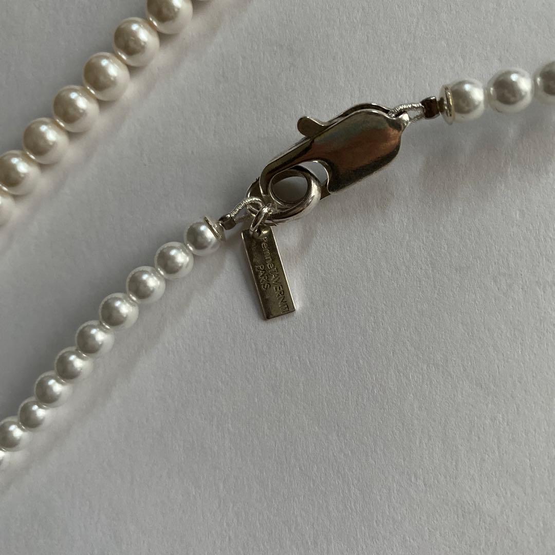 きのこL'Appartement アパルトモン ロングパールネックレス