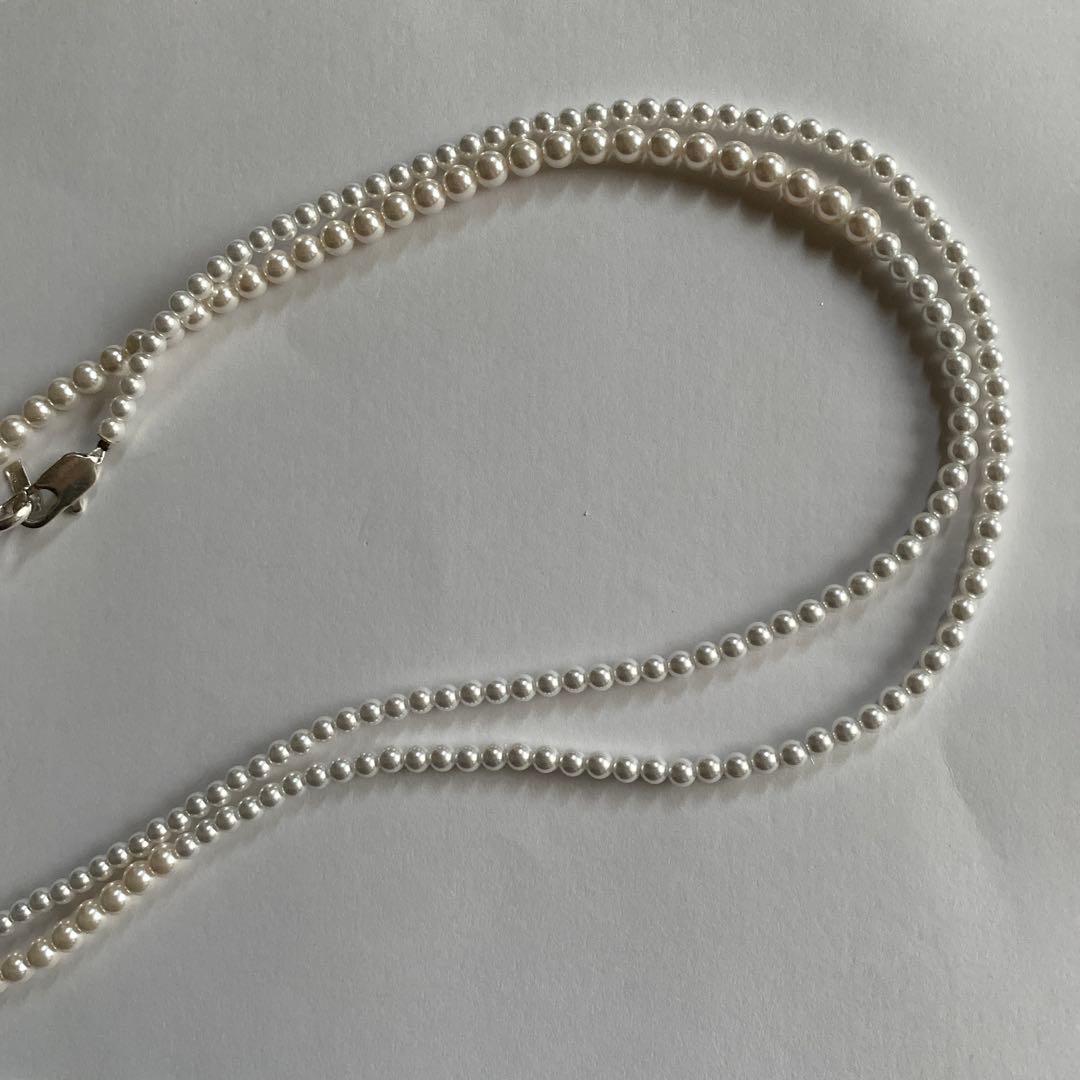 きのこL'Appartement アパルトモン ロングパールネックレス