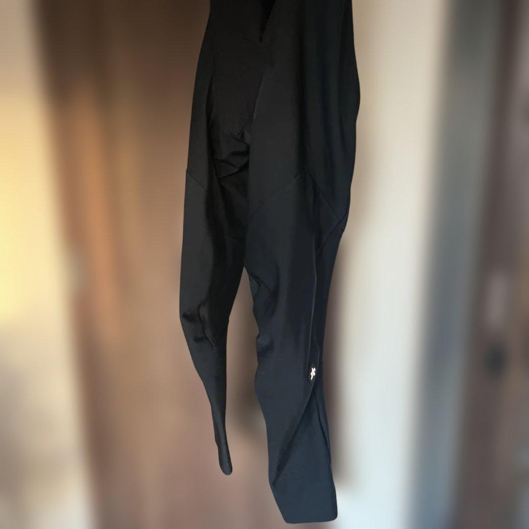 アソス エキップ R ハブ ウィンター ビブタイツ S9 ブラック Ｌサイズ