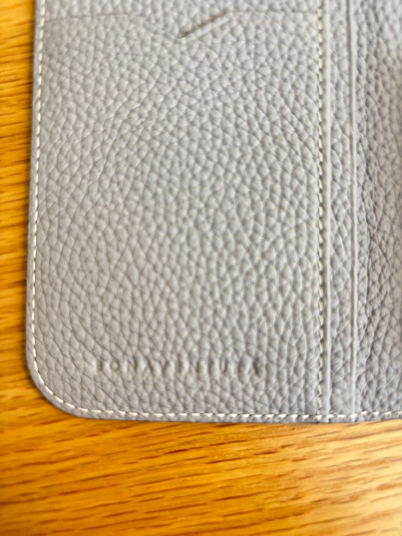 ボナベンチュラ　iPhone15 ダイアリーケース シュリンクレザー