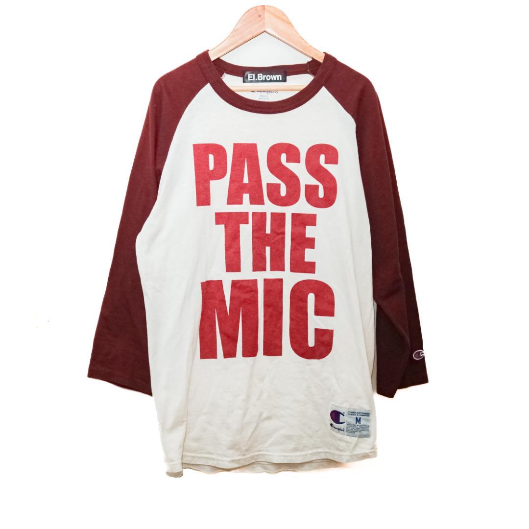 【美品】El.Brown PASS THE MIC Mサイズ 七分袖カットソー