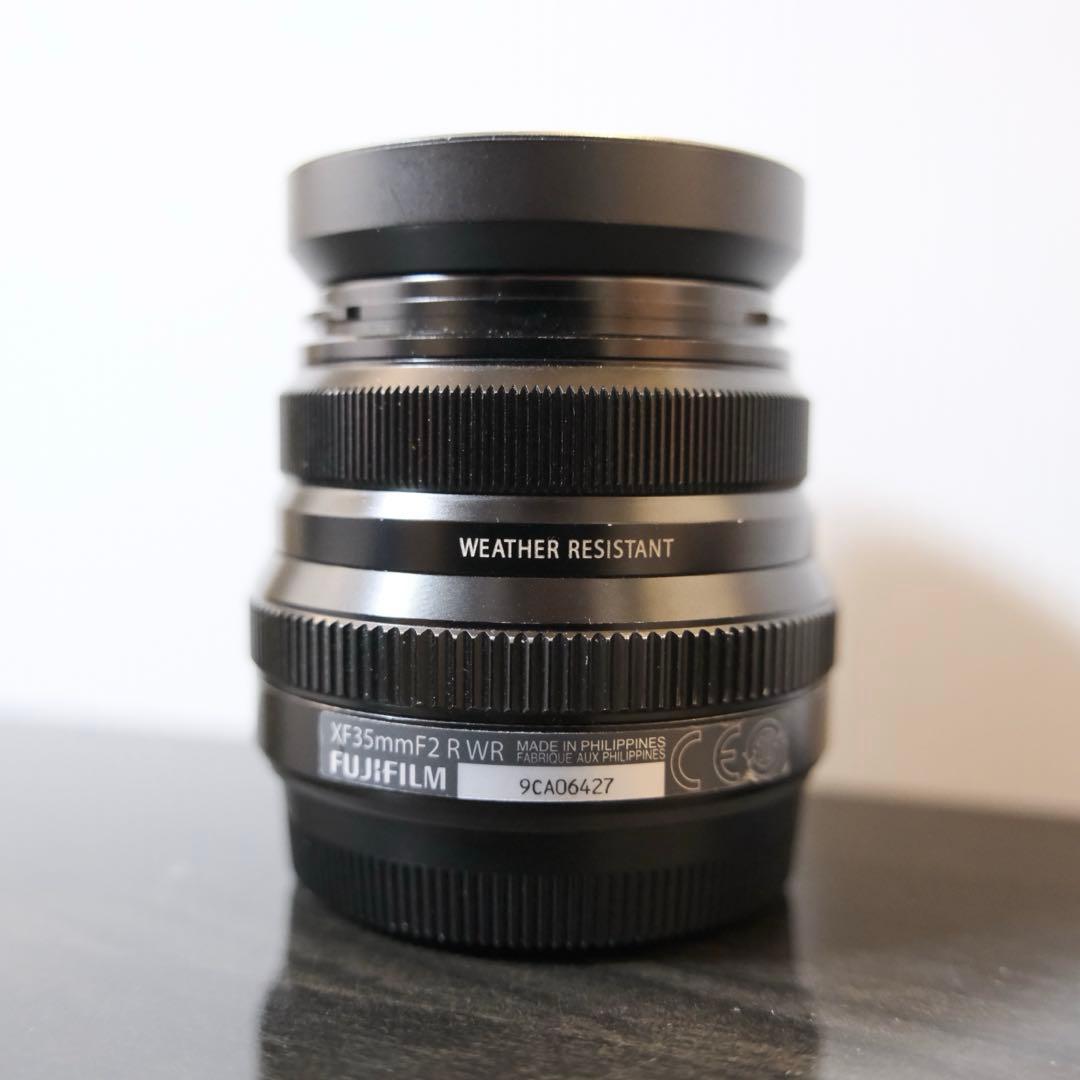 富士FUJIFILMフイルム XF35mmF2 R WR 防塵 おまけ付き