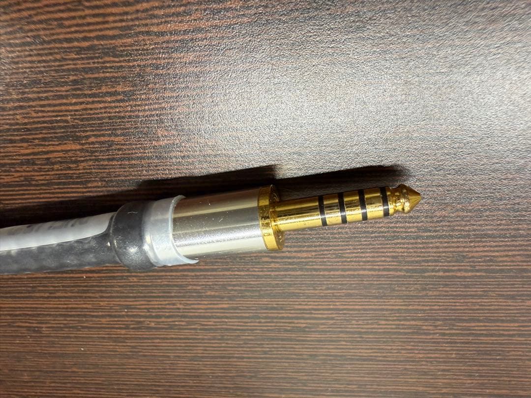 「レア物」DUELUND純銀ミニミニケーブル　4.4-4.4