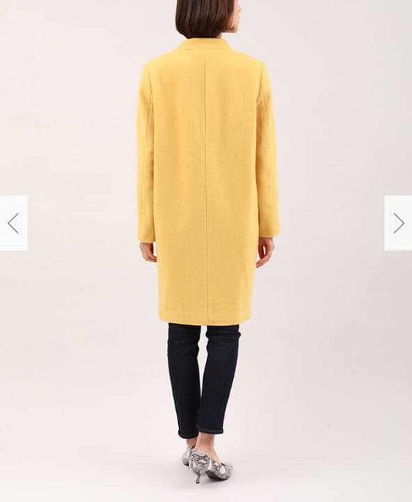 プラステ  ウールモッサカラーレスコート