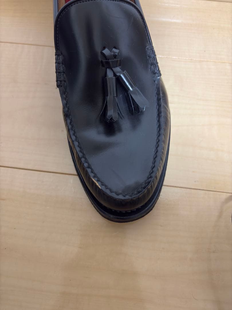 REGAL Shoe&co. BEAMS別注 ブラックタッセルローファー26cm