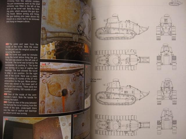 洋書 French Light Tank Renault FT & U.S. Six