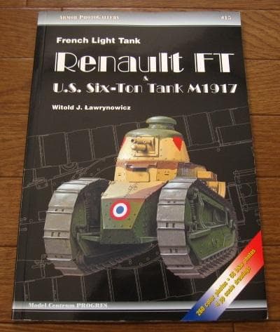 洋書 French Light Tank Renault FT & U.S. Six