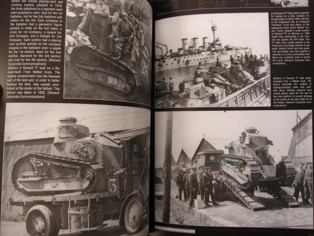 洋書 French Light Tank Renault FT & U.S. Six