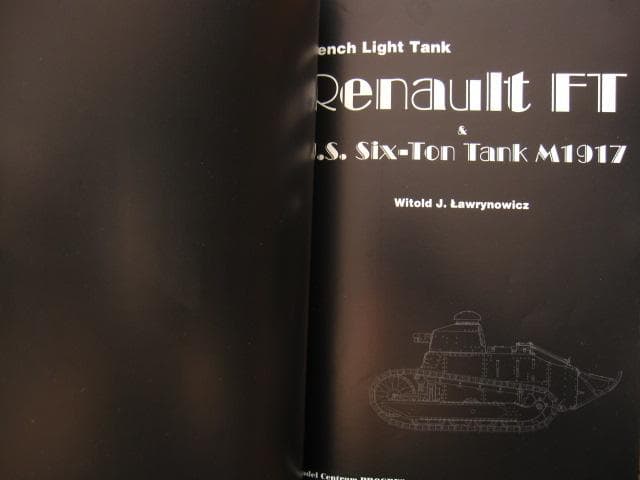 洋書 French Light Tank Renault FT & U.S. Six