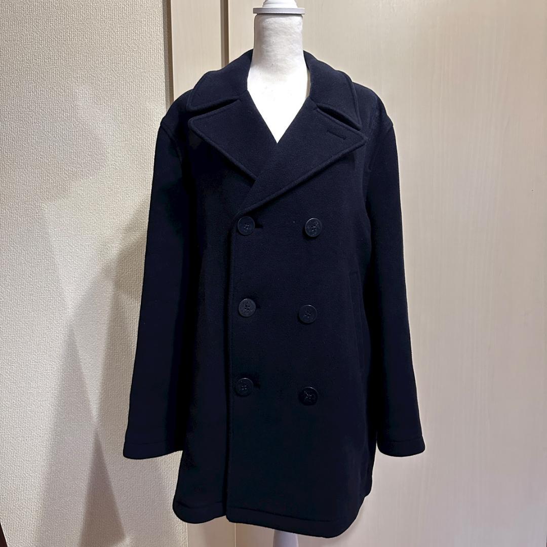 BROOKS BROTHERS　Pコート　ネイビー　サイズM　HR0924