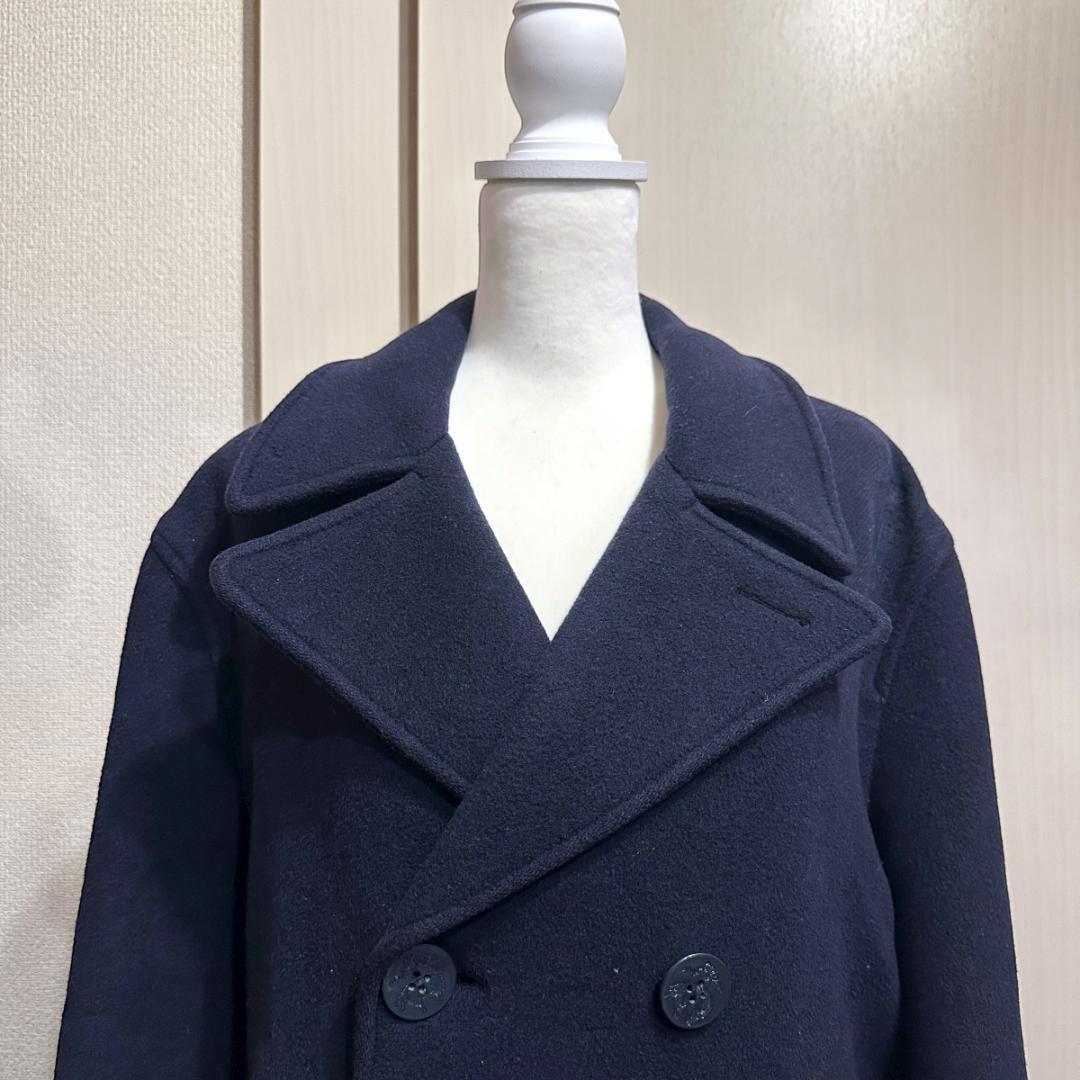 BROOKS BROTHERS　Pコート　ネイビー　サイズM　HR0924