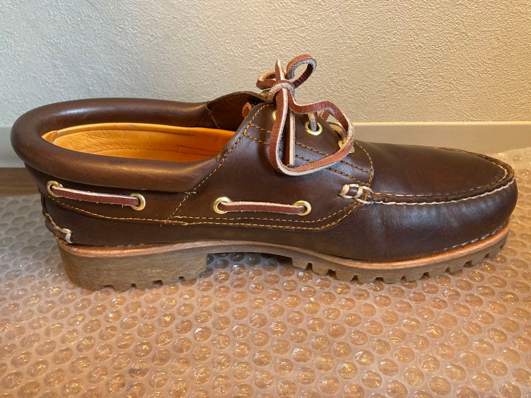 Timberland ダークブラウン 3eyeデッキシューズ　ティンバーランド