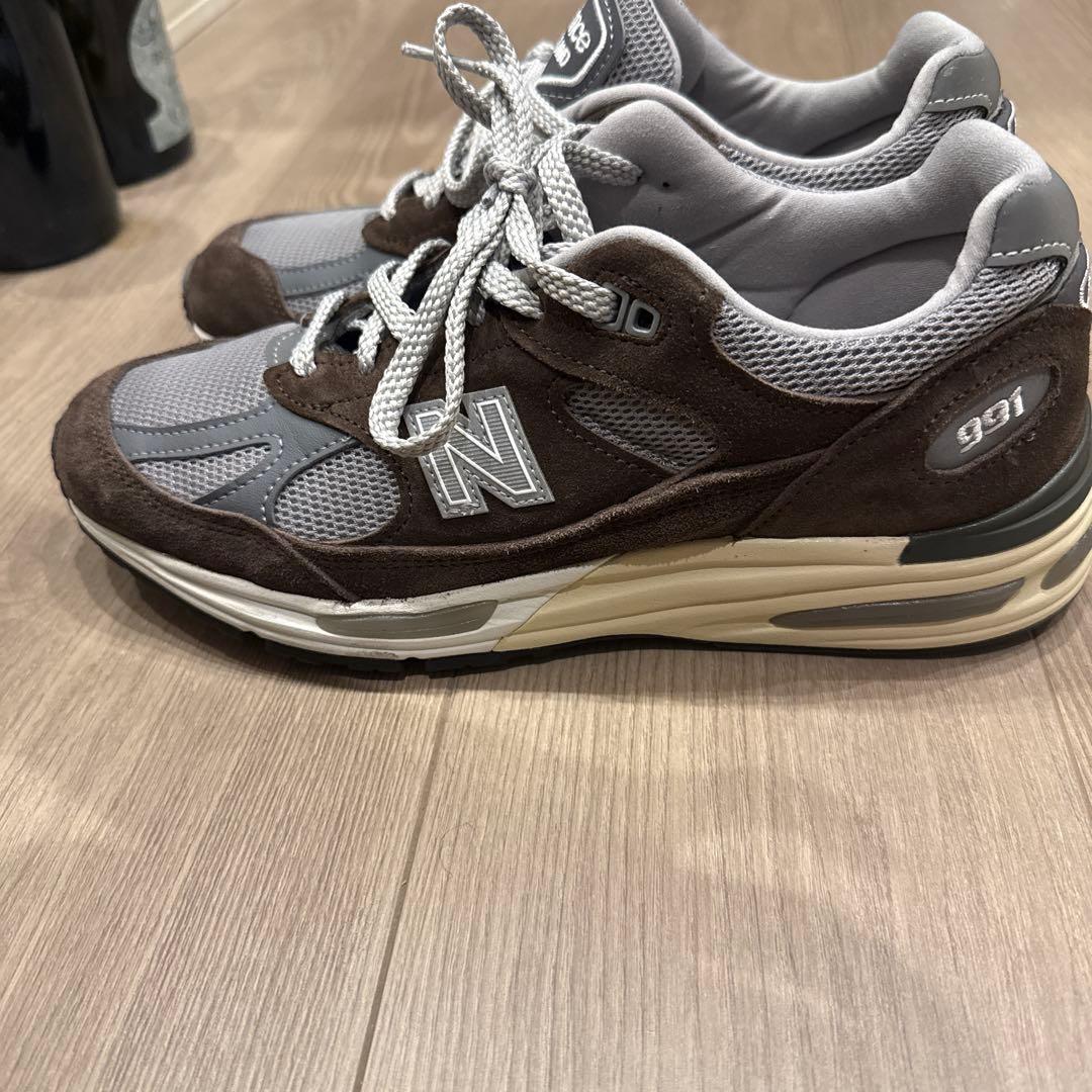 New Balance 991BG2 25.5cm ブラウン/グレー