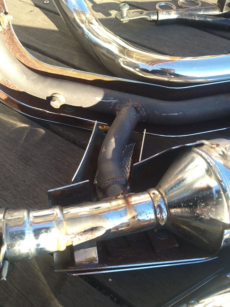 ドラッグスター４００クラシック純正マフラー