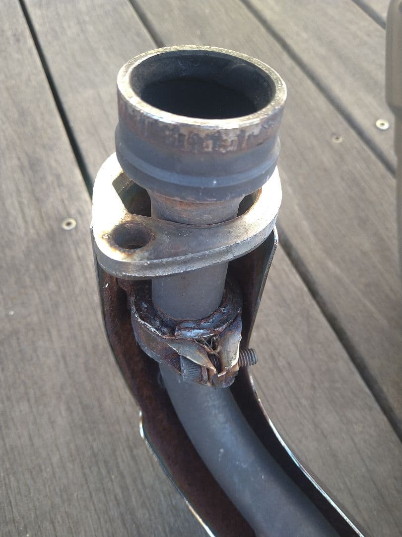 ドラッグスター４００クラシック純正マフラー