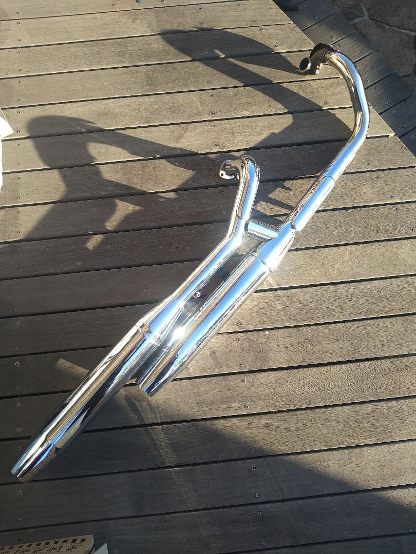 ドラッグスター４００クラシック純正マフラー