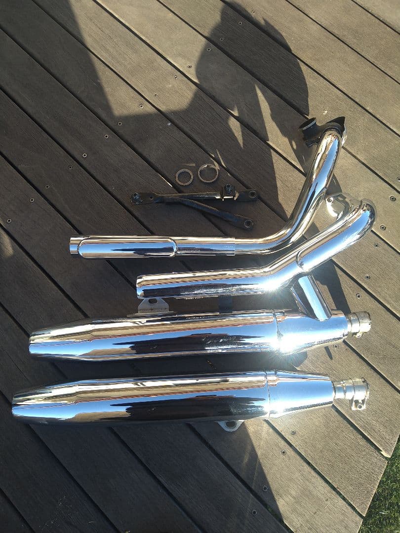 ドラッグスター４００クラシック純正マフラー