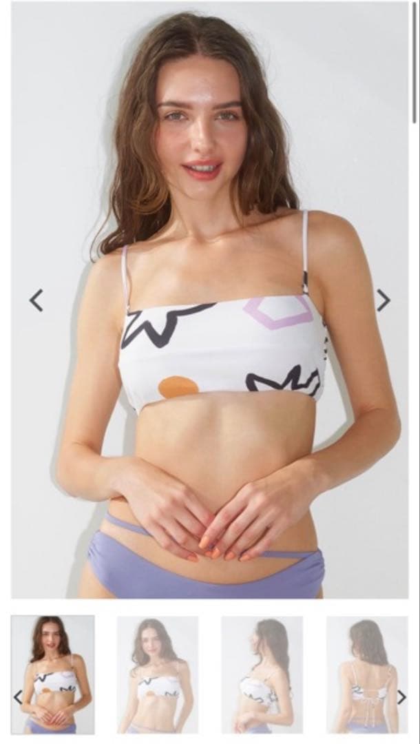 ALEXIASTAM アリシアスタン 上下 ビキニ 水着 セット S