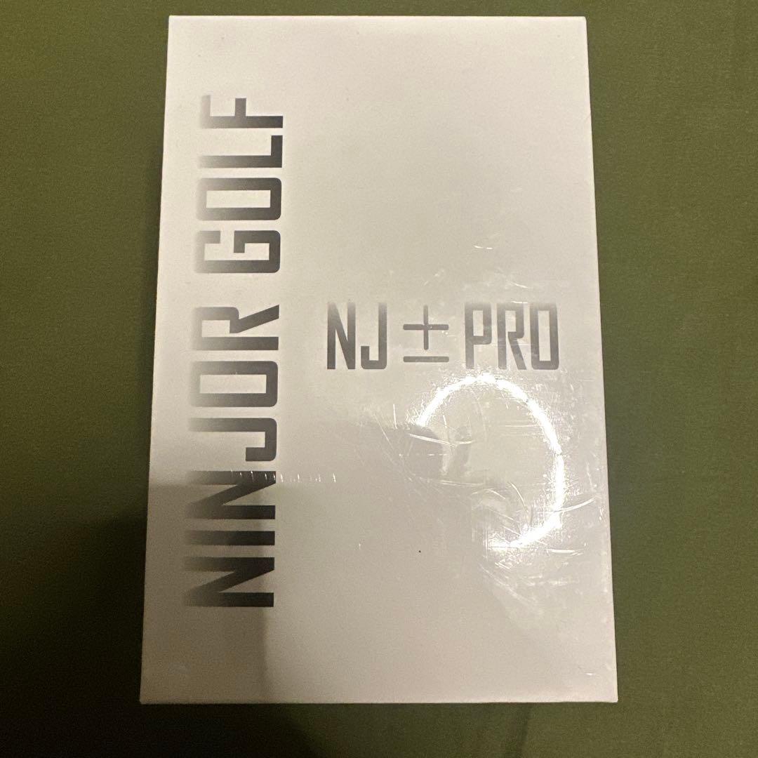新品未開封　NINJOR GOLF NJ+PRO シルバー レーザー距離計