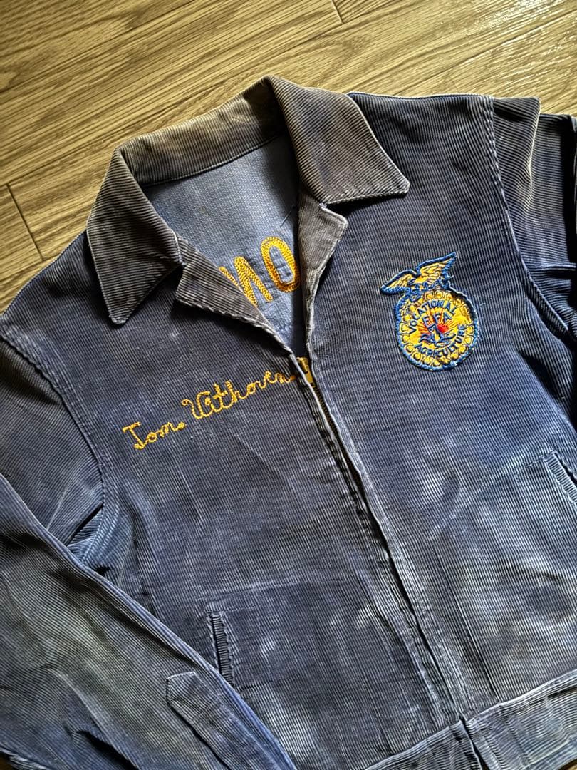 【60s~】★極上フェード★ FFA ジャケット 　lot100-36程度 L