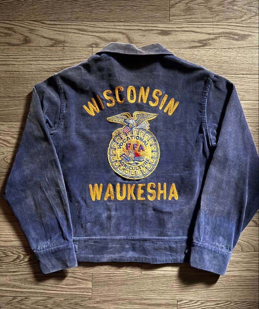 【60s~】★極上フェード★ FFA ジャケット 　lot100-36程度 L