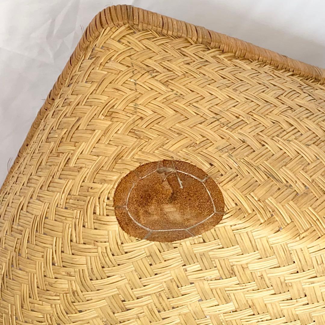 竹行李 竹籠 柳行李 大籠 収納籠 古民具 レトロ