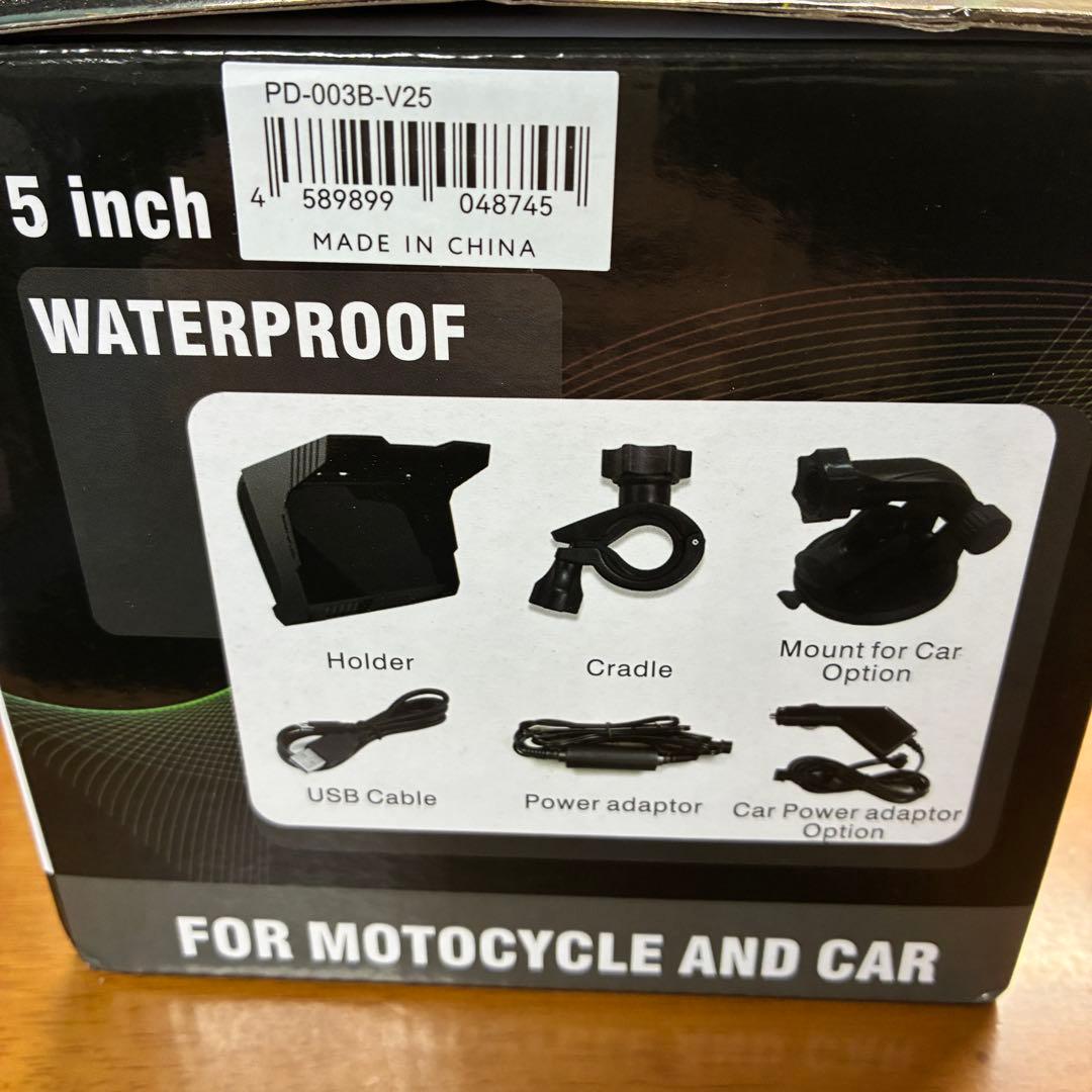 バイク用ナビ PD-003B-V25