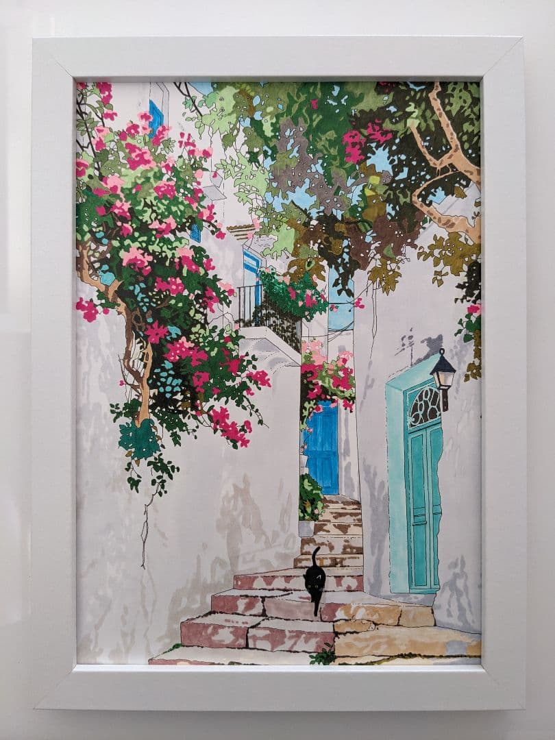 ソラ　イラスト　風景画