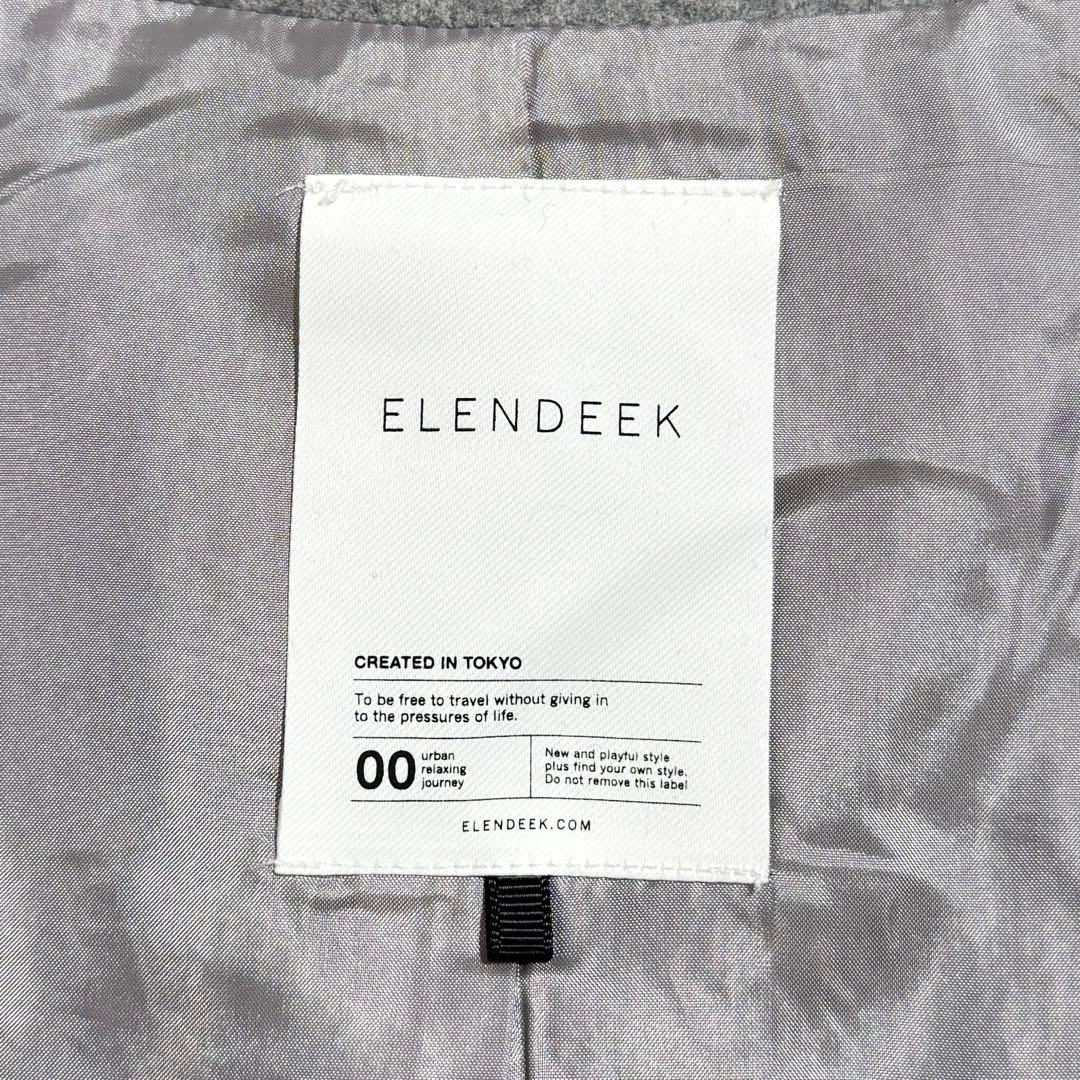 美品 24AW ELENDEEK エレンディーク ケープスタンドカラーコート