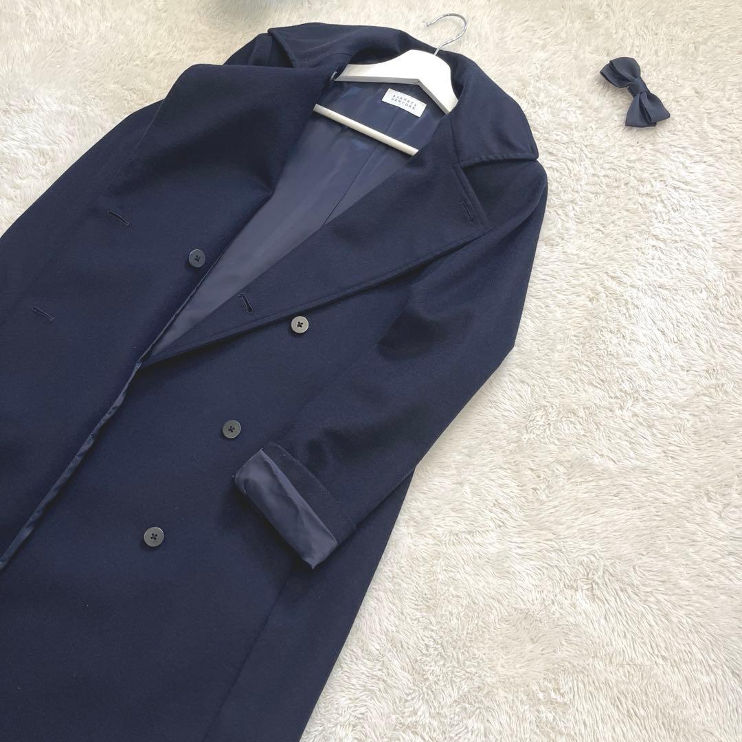 pyon様ご検討　 BARNEYS NEW YORK ネイビー カシミヤ38