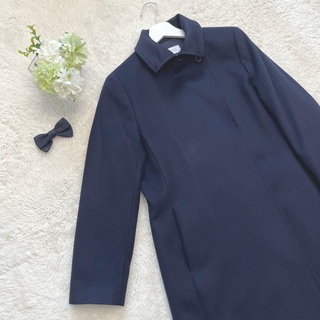 pyon様ご検討　 BARNEYS NEW YORK ネイビー カシミヤ38