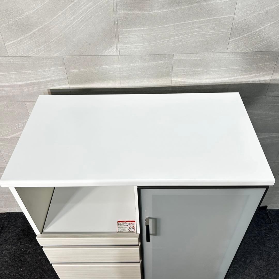 NITORI キッチンカウンター Nポスティア90 シンプル 家具 d4726