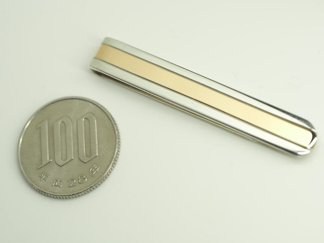 P213 TIFFANY&Co. ティファニー　スマートなタイピン　750YG