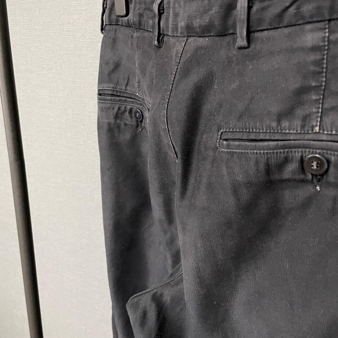 cp company パンツ　モレノフェラーリ　00s フリスコパンツ　ブラック