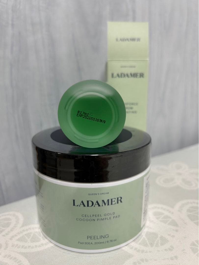 未使用　LADAMER2点　ピンプルパッド＋オリゴフォースセラムハイドレティング