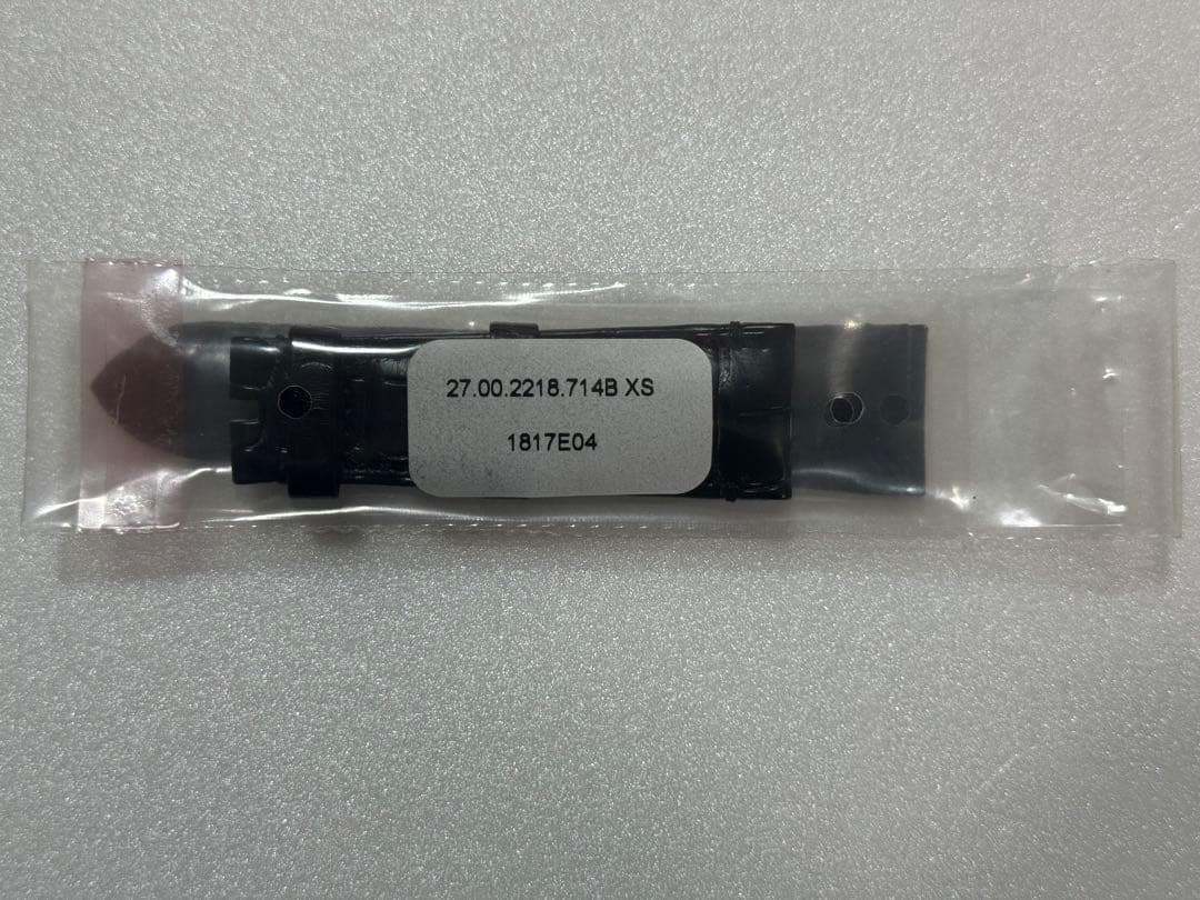 TAKE ゼニス 時計 純正 ストラップ ベルト ブラック アリゲーター