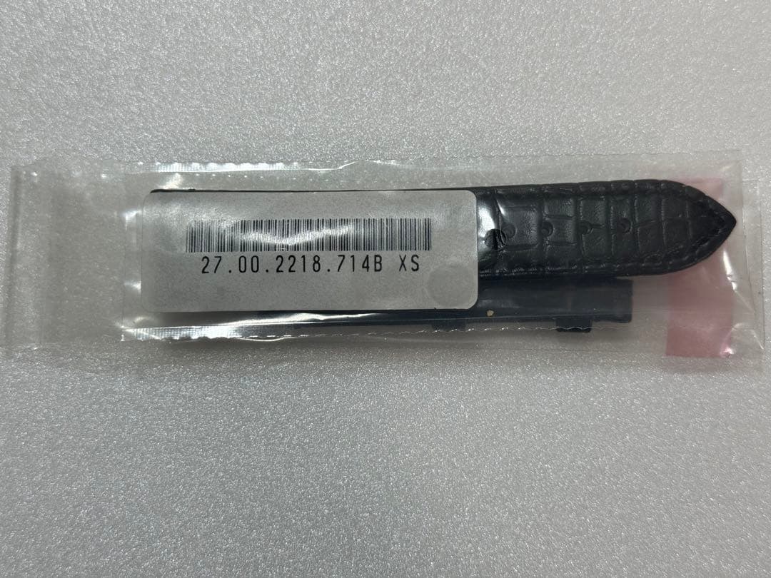 TAKE ゼニス 時計 純正 ストラップ ベルト ブラック アリゲーター