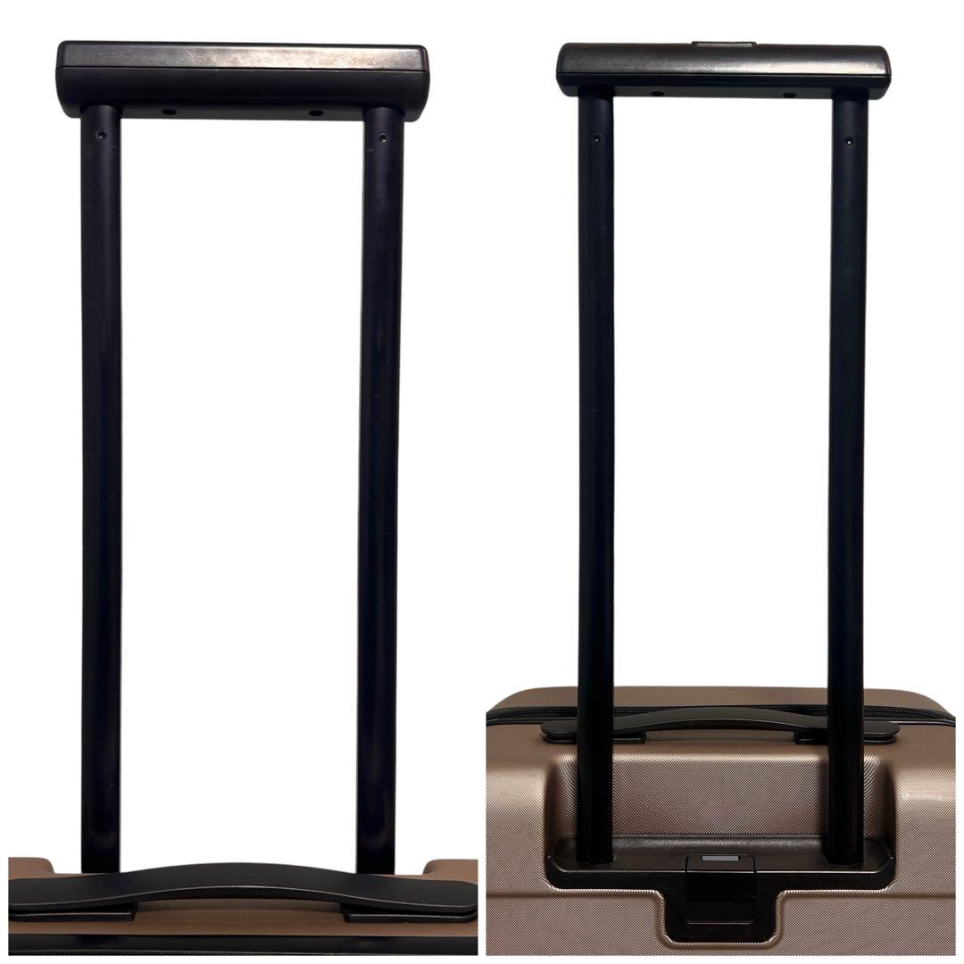 無印良品 バーを自由に調節できるキャリーケース 36L スーツケース 機内持込