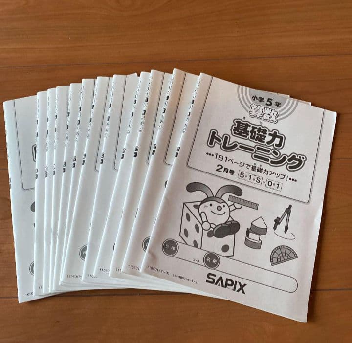 サピックス 基礎力トレーニング　5年生
