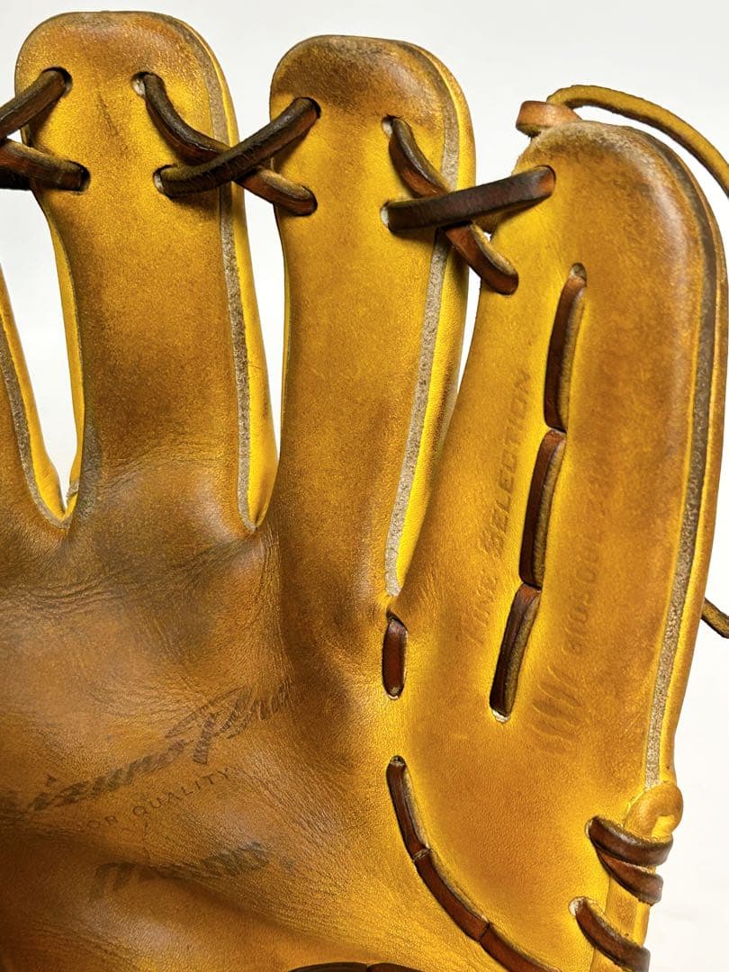 【即使用可・良型】硬式グローブ ミズノプロ 内野用 クリーニング・オイルメンテ済