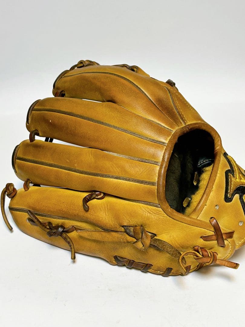 【即使用可・良型】硬式グローブ ミズノプロ 内野用 クリーニング・オイルメンテ済