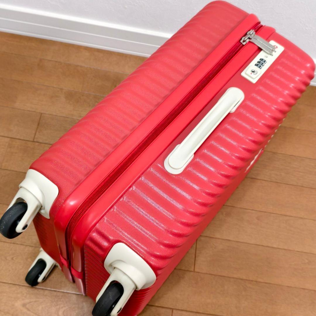 最終値下げ【未使用級】 エース ハント キャリーケース アネモネレッド 33Ｌ